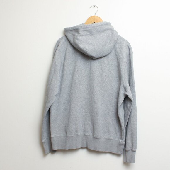 KC Royals Hoodie Mens Large Gray 2015 World Series Champions Nike Pullover - Picture 7 of 8